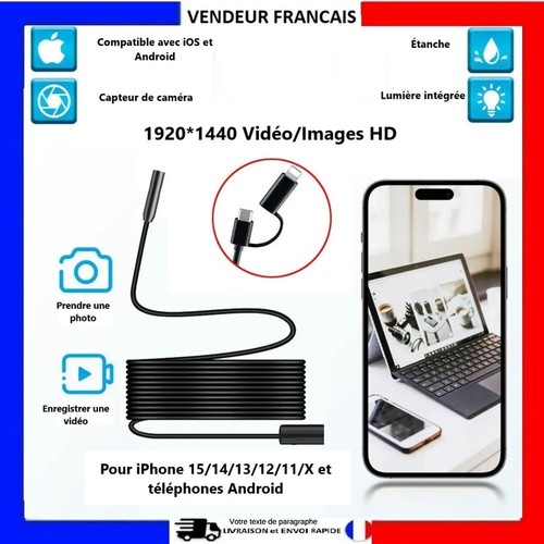Boroscope caméra endoscope - boroscope,
