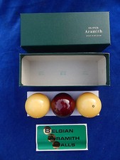 BOULES DE BILLARD / Billiard balls -  "SUPER ARAMITH" - NEUVE / Unused - TOP !