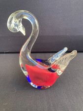 CYGNE EN VERRE SOUFFLÉ STYLE
