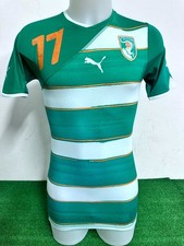 Maillot Ivory Coast Match Worn Indossata Shirt Jersey Camiseta 2010/2011 COA