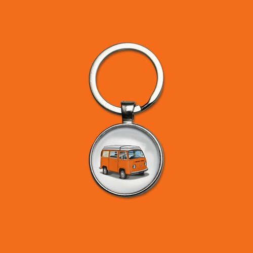 Porte clefs combi westfalia - porte-clefs,
