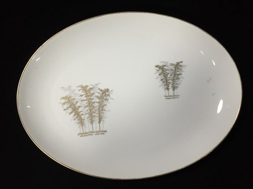 Q0354 plat servir vintage - À,