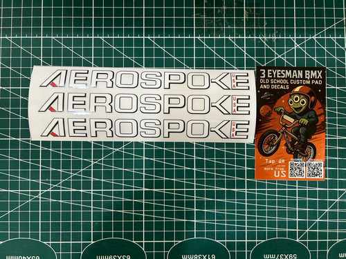 Aerospoke sticker decal