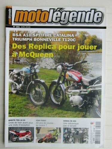 Moto legende 301 bsa a10 - moto,