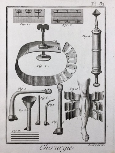 Chirurgie 1779 médecine - chirurgie,