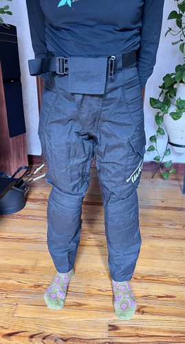 Pantalon moto femme