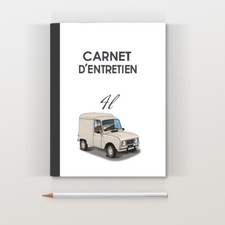 Carnet d'entretien 4L F4 beige