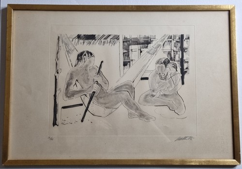 Lithographie originale signée