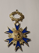 Grand Croix Ordre National Du Mérite ARGENT MASSIF French Medal Order SILVER 