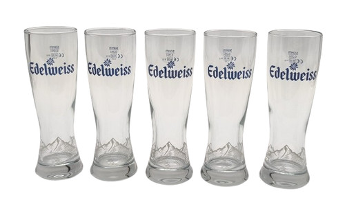 Lot 5 verres edelweiss - 🍺,