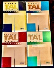 4 Livres D’échecs. Intégralités Des Parties Du Champion Du Monde Tahl.