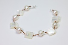 Bracelet argent fil - argent, en