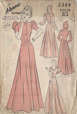 Patron De Couture Vintage Des