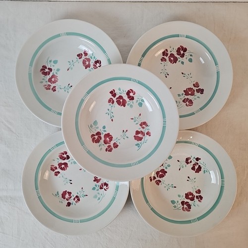 Assiettes creuses décor - creuses,