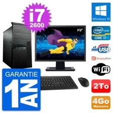 PC Tour Lenovo M91p Ecran 19"