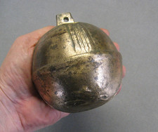 GRELOT BRONZE D'ATTELAGE CHEVAL POSTE DILIGENCE