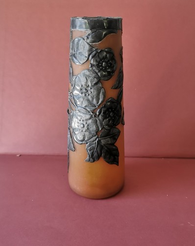 Vase art nouveau verre - art,