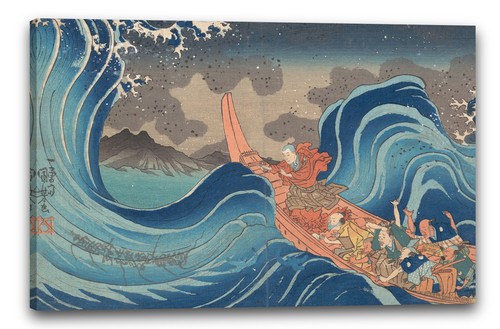 Toile cadres utagawa kuniyoshi - toile/cadres,
