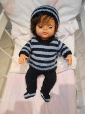 ens fait main compatible avec poupée de collection raynal tinnie et autre 35cm