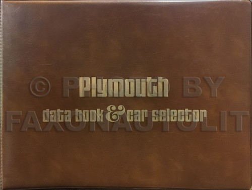 1976 plymouth données livre - plymouth,