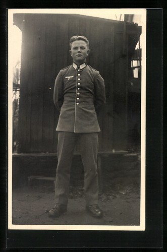 Photo carte jeune soldat - soldat, de