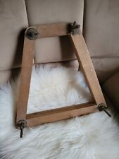 ANCIEN PRESSE SERRE RAQUETTE DOUBLE TENNIS VINTAGE EN BOIS