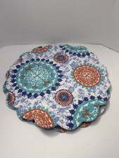 Zarina cotton quilted - quilted, round