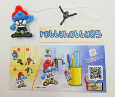 EN415 Schtroumpf Grimpeur + bpz Kinder surprise Italie 2018/2019 les Dans Cité '