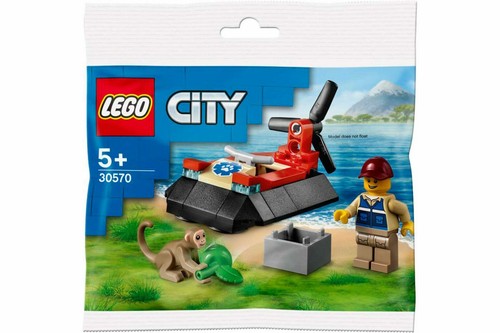 Lego city aéroglisseur de - lego, l'aéroglisseur