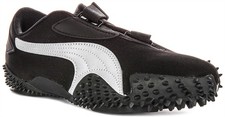 Puma Mostro Og Low Pro Toile Femme En Noir Argent UK 4 - 8