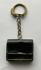 REF U -  Porte-clé CUIR  keyring -SACOCHE PORTE-DOCUMENTS SERVIETTE HEMONO