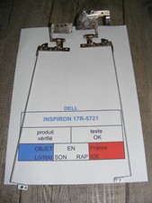 Les 2 charnières pour DELL INSPIRON 17R-5721