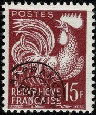 FRANCE 1953/59 COQ GAULOIS