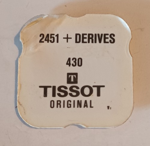 Tissot calibre 2451 ref 430 - tissot,