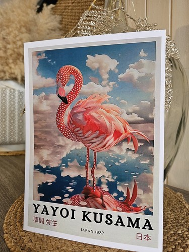 Yayoi kusama affiche - yayoi,