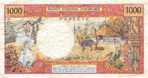 French 1000 francs - t.,