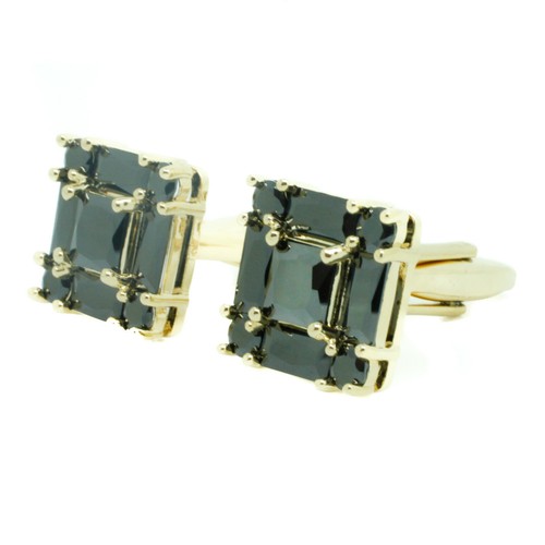 Boutons manchette noir - boutons,
