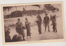 CPA MONTREURS D'OURS A CULOZ