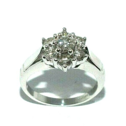 Femmes 9ct superbe bague - 9ct, or