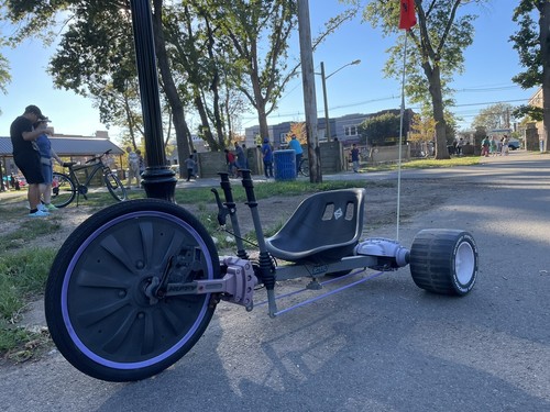 Green machine tricycle - machine, (huffy)