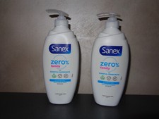 2 gels douche SANEX  Zéro %