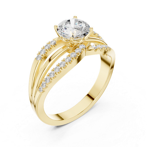 Bague mariage couronne - bague, de