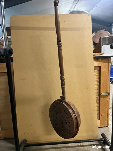 Ancienne bassinoire braises - ancienne,