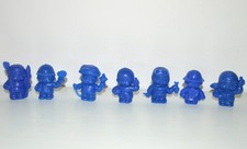 Lot 7 figurines bleue BONUX