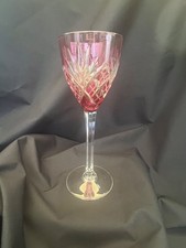 Saint -Louis, modèle "Chantilly" 1958 verre cristal, taillé main, soufflé bouche