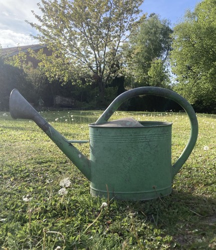 Ancien arrosoir zinc - ancien,