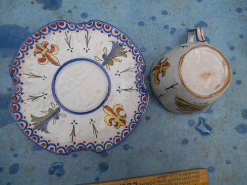 Belle tasse très ancienne - tasse,