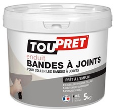 Enduit bande à joint lisser