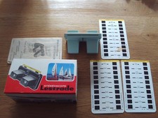 ancien stéréoscope Lestrade le monde en relief 1970. vintage