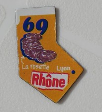 MAGNET GAULOIS 69 RHÔNE  CARTE NEW COLLECTION DEPARTAIMANT NEUF